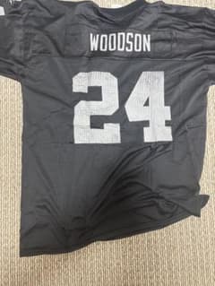 Reebok NFL WOODSON 24 ユニフォーム ブラック L