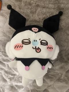 ちいかわ×サンリオ モモンガ(クロミ)BIGぬいぐるみ - メルカリ