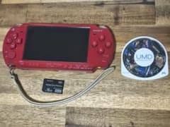 【おまけ付き】ジャンク SONY PSP 本体 ラディアント・レッドのサムネイル