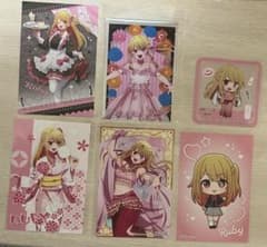 Oshi no Ko Ruby Postcard Coaster Sweets Paradise Gokurakuyu Don Quijote GiGO