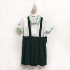 幼稚園 夏服 制服　ポロシャツ 110 スカート 120のサムネイル