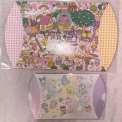 サンリオキャラクターズレトロラッピング 柄ギフトボックスセットのサムネイル
