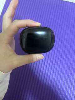 ブラック ワイヤレスイヤホン ケース付きのサムネイル