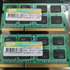 DDR3 8G×2枚16Gのサムネイル