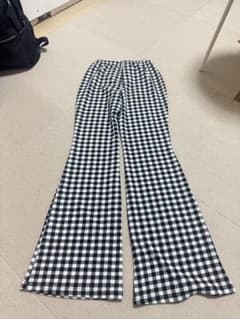 チェックフレアパンツのサムネイル