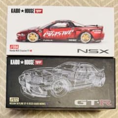 NSX Evasive V1 KAIDO HOUSE GT-R R33ミニカー Evasive Motorsports: Kaido House x Mini GT 1:64 Honda NSX