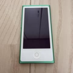 美品 iPod nano 第7世代 16GB グリーン MD478J/A - メルカリ