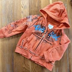 DIESEL キッズ パーカー オレンジ SIZE 2 90cmのサムネイル