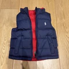 Polo Ralph Lauren リバーシブル ダウンベスト　500円値下げのサムネイル