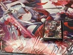 ミッドナイトブルー　ホロライブ　プレイマット　　スリーブtorino 百鬼あやめ ミッドナイトブルー ホロライブ プレイマット スリーブtorino 百鬼