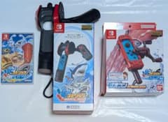 釣りスピリッツ 水族館 Switch ソフト＋アタッチメント＋サオコン