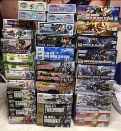 ガンダム　プラモデル　ガンプラ　まとめ売りのサムネイル