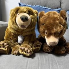 新品　ブラザーベア　ぬいぐるみ　コーダ　キナイ　ディズニーストア　クマ 新品 ブラザーベア ぬいぐるみ コーダ キナイ ディズニーストア