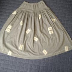 ピンクハウス　スカート　スイカワッペンのサムネイル