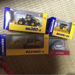 コマツ オリジナルミニチュアセットのサムネイル