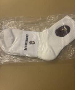 ラスト。A BATHING APE エイプ ソックス 靴下のサムネイル