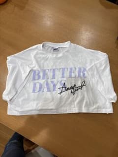 値下げANAP GIRL ホワイト クロップドTシャツ Mのサムネイル