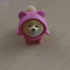 ガチャガチャ ポメラニアン　袋に破けアリ　値下げのサムネイル