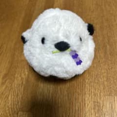 ふくふくシマエナガ　ラベンダー　ぬいぐるみ