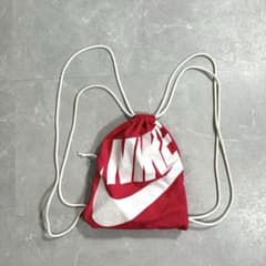 00s OLD NIKE ナップサック Y2K テック系 古着 ピンク系 ロゴ - メルカリ