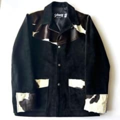 schott ショット ハラコ スウェード ジャケット カーコート - メルカリ