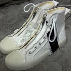 GU×Undercover ハイカットスニーカー ホワイト25.cmのサムネイル