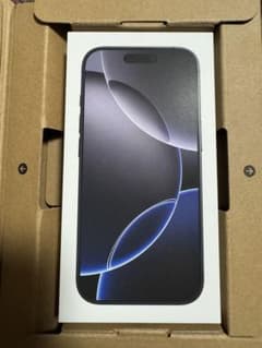 iPhone 16 Pro 128GB ブラックチタニウムのサムネイル