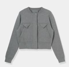 Compact Knit Cashmere Blouson - メルカリ