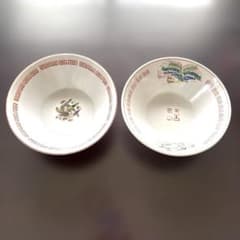 大清乾隆年製 1個➕鳳凰 柄1個 ラーメン中華鉢 どんぶり 昭和レトロ