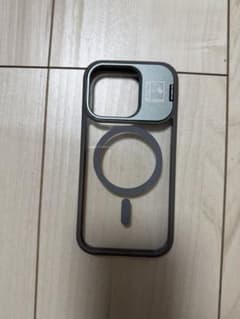 MagSafe対応 グレー透明iPhone16proケースのサムネイル