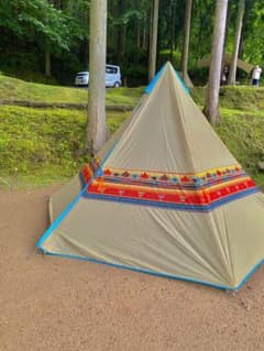 ロゴス（LOGOS）ナバポ Tepee 400 テント　テント内マット付きのサムネイル