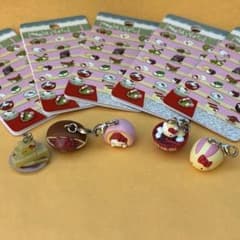 ☆激レア☆甘味処 ファスナーマスコット 根付☆はろうきてぃ 5個セット