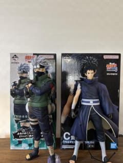 一番くじ　NARUTO C賞　はたけカカシ　うちはオビト　MASTERLISE
