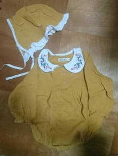 専用 韓国子ども服 ロンパース 帽子付きのサムネイル