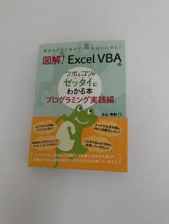 図解! Excel VBAのツボとコツがゼッタイにわかる本 プログラミング実践編のサムネイル