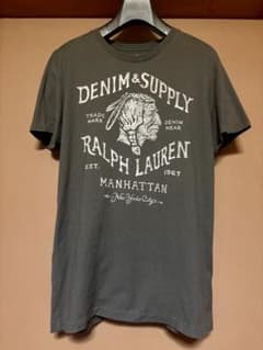 【美品】デニム＆サプライ ラルフローレン Tシャツ Mサイズ相当のサムネイル