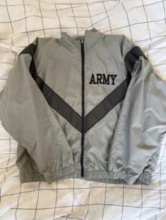 ARMYロゴ入りナイロンジャケット グレーのサムネイル