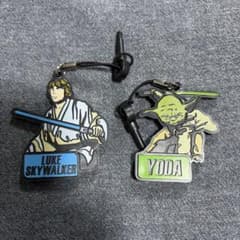 STAR WARS 루크 스카이워커 요다 스트랩 2종