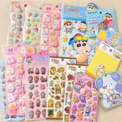 【本日限定価格】ぷっくり立体シール 14枚セット 福袋 韓国シールのサムネイル