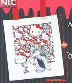 伊藤潤二 サンリオキャラクターズ トートバッグ ガチャ 富江　カプセルのサムネイル