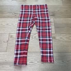 H&M チェック柄 レギンス 110cmのサムネイル