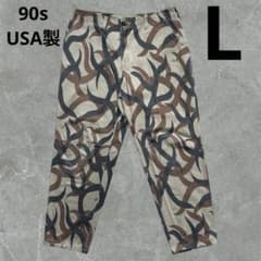 超超スペシャル 90s ASAT USA製 トライバルカモ ベイカーパンツ L