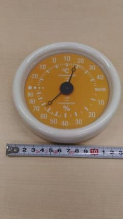 タニタ 温湿度計 温度 湿度 アナログ オレンジ TT-515 OR 壁掛けのサムネイル