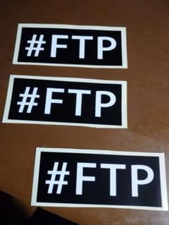 #FTP 　ステッカー　3枚セットのサムネイル