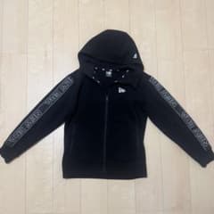 NEW ERA ジップアップパーカー 黒のサムネイル