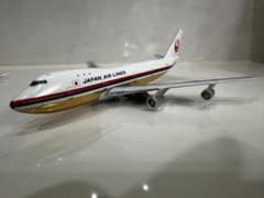 JAL B747-146 JA8101 ス1/400スケールダイキャスト模型 - メルカリ
