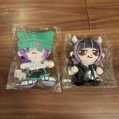 【新品未開封】ずとまよ にらちゃん ミニぬいぐるみ2個セットのサムネイル