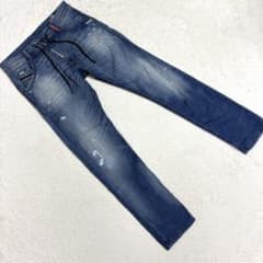 DIESEL ジョグジーンズ ダメージ加工 KROOLEY-CB-NE W28 - メルカリ