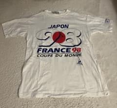 フランスW杯 日本代表 JAPON Tシャツ FRANCE98 オフィシャル Mのサムネイル