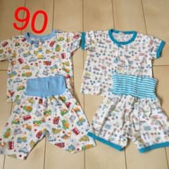 腹巻付きパジャマ 2枚セットのサムネイル